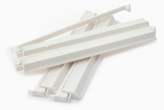 OMM White Acrylic Rack & Pusher Set