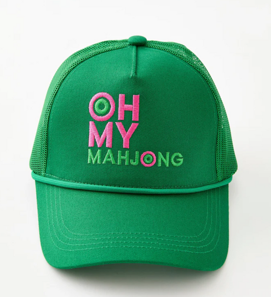 OMM Green Oh My Mahjong Hat