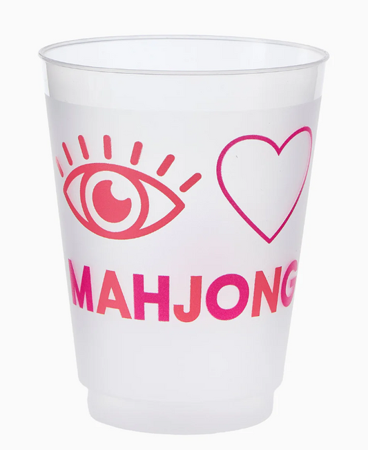 OMM I Heart Mahjong Cups