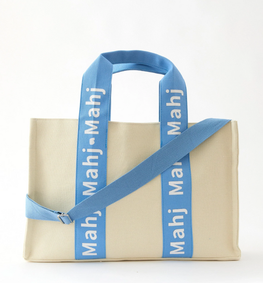 OMM Light Blue Mahj It All Bag