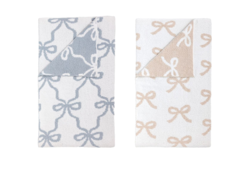 MP Chenille Bow Blanket