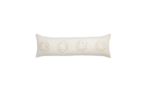 Jingle Wreath Long Pillow