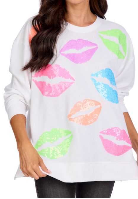 MP Valentines Sparkle Sweatshirt