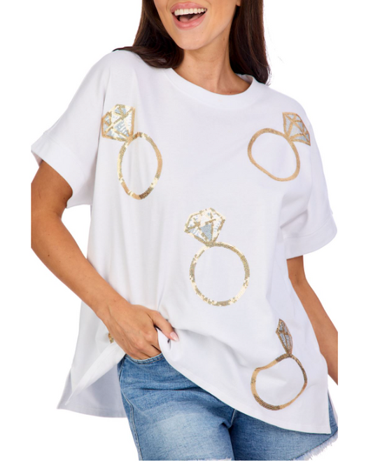 MP Bride Sparkle Top