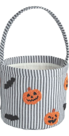 MP Beaded Halloween Bucket