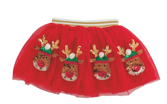 Mp Red Reindeer Tutu
