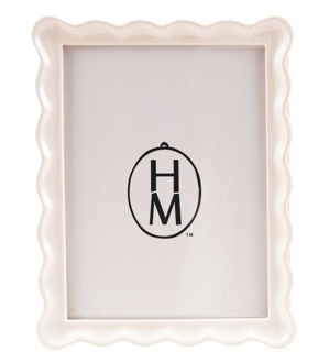 HM Resin Scalloped "Ciao Bella" Frame 7X9