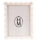 HM Resin Scalloped "Ciao Bella" Frame 7X9