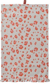 HM Cotton Printed Tea Towel (Animal Prints)