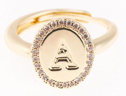 MM Samantha Initial Ring