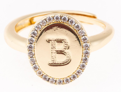 MM Samantha Initial Ring