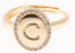 MM Samantha Initial Ring