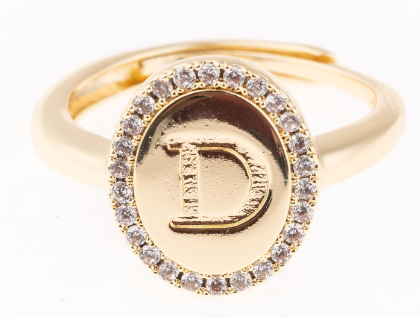 MM Samantha Initial Ring