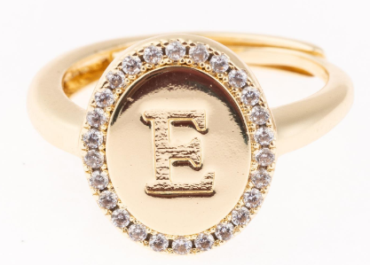 MM Samantha Initial Ring