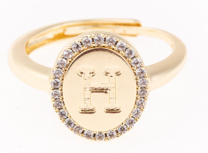 MM Samantha Initial Ring