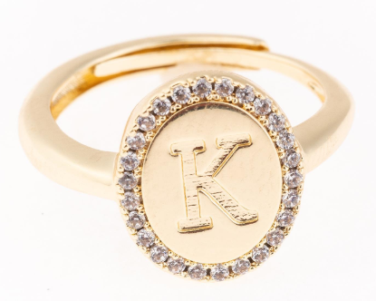 MM Samantha Initial Ring
