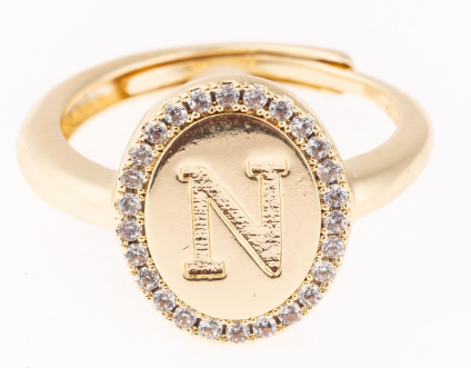 MM Samantha Initial Ring
