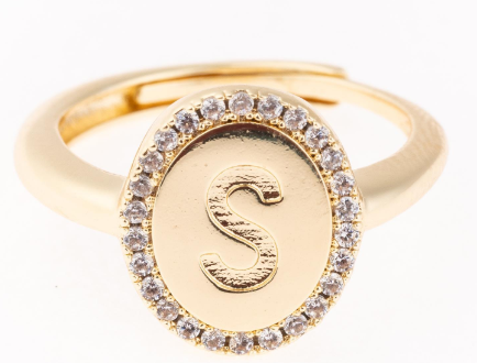 MM Samantha Initial Ring