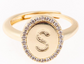 MM Samantha Initial Ring