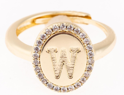 MM Samantha Initial Ring