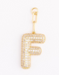 MM Heather Initial Bag Charms