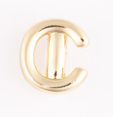 MM Hannah Initial Luxe Charms