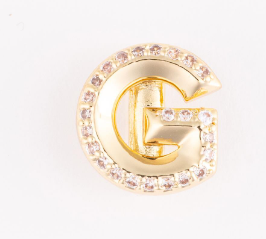 MM Morgan Initial Luxe Charms