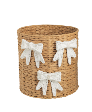 MP Woven Bow Basket
