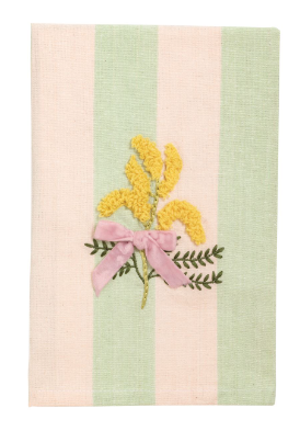 MP Flower Embroidered Towel