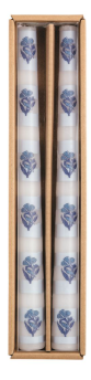 Mp Block Print Taper Candles
