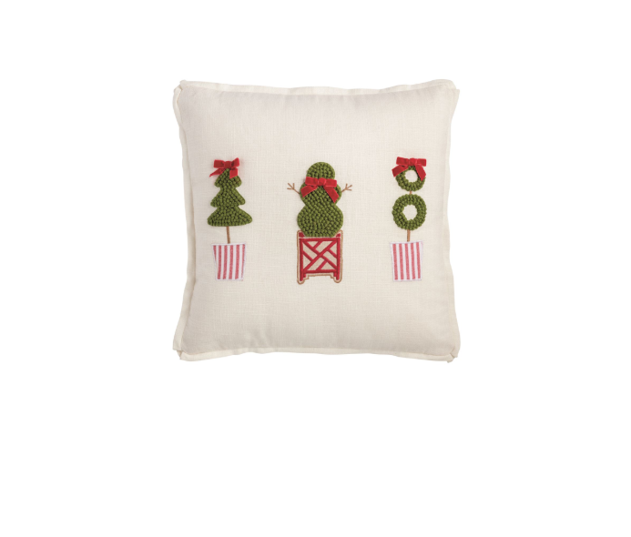 MP Christmas Topiary Pillow