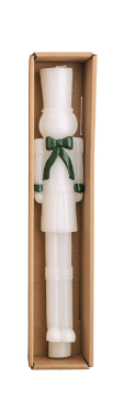 MP White Christmas Taper Candles
