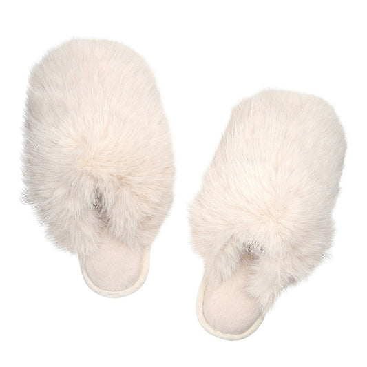 BIF Snowball Plush Slippers