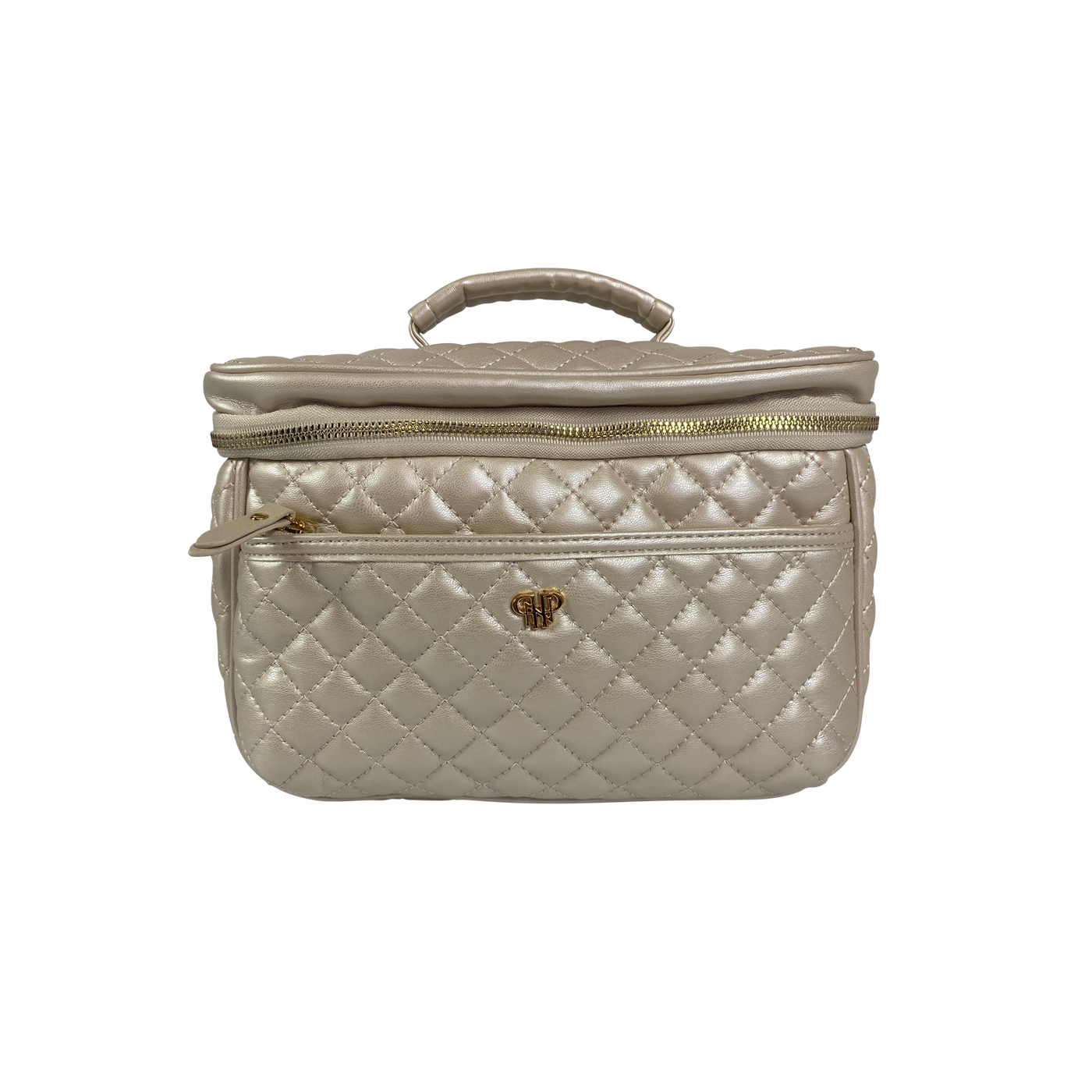 PN Train Case - Pearl Quilted