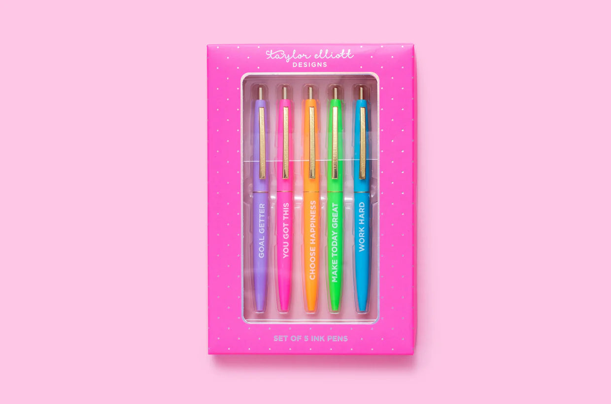 TED Motivational 5 Pen Set