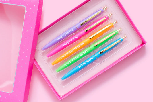 TED Motivational 5 Pen Set