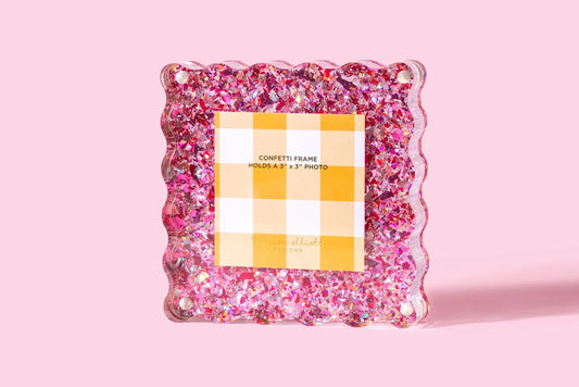 TED Pink Confetti Frame - Small