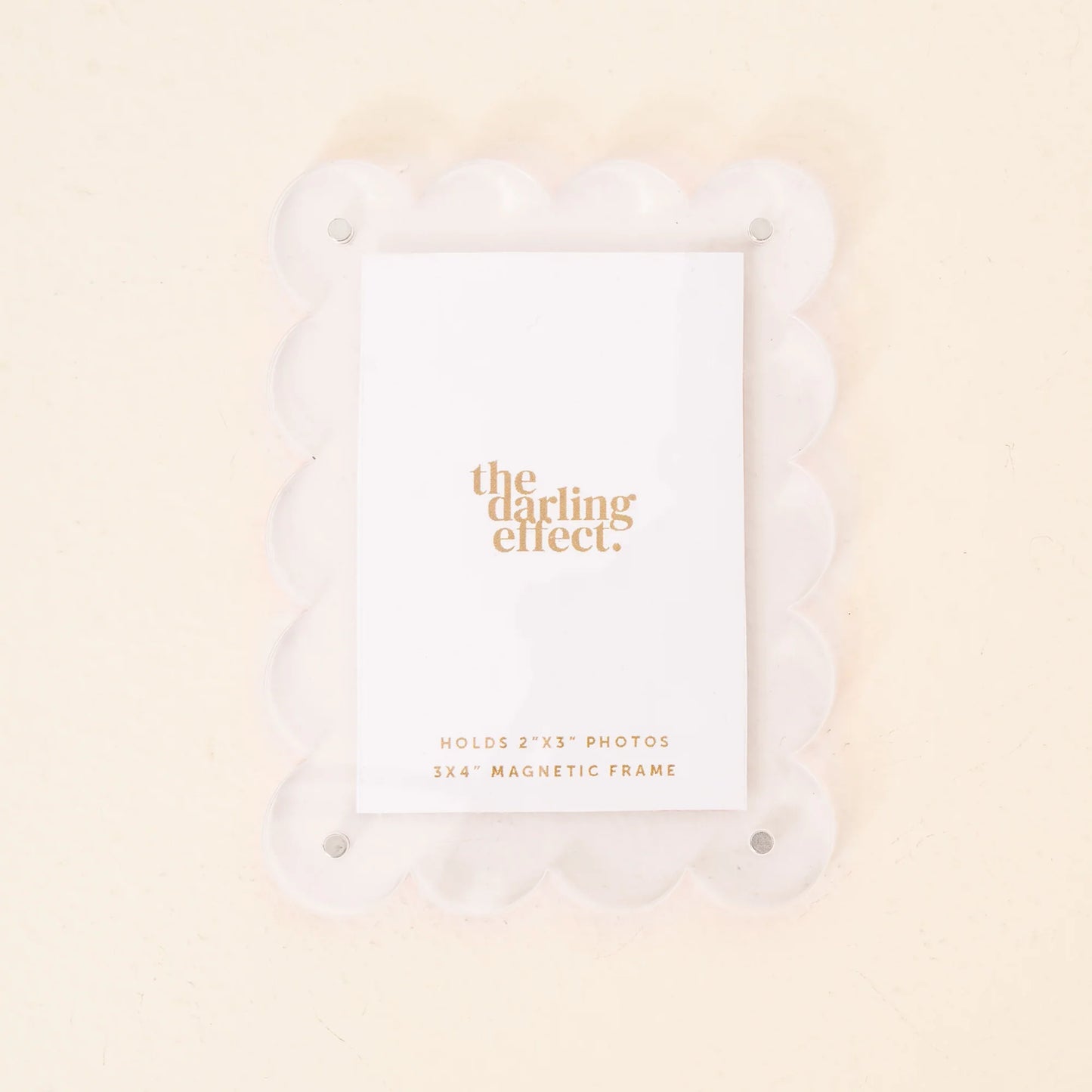 TDE Mini Acrylic Scallop Frame