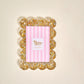 TDE Scallop Rectangle Acrylic Frame
