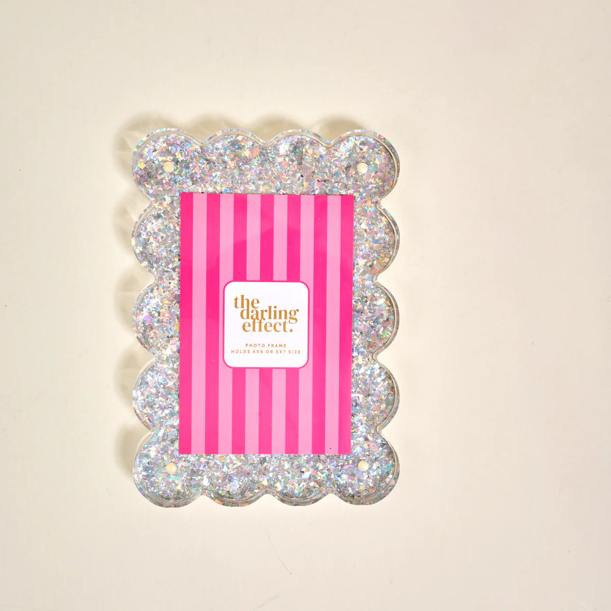TDE Scallop Rectangle Acrylic Frame