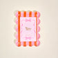 TDE Scallop Rectangle Acrylic Frame