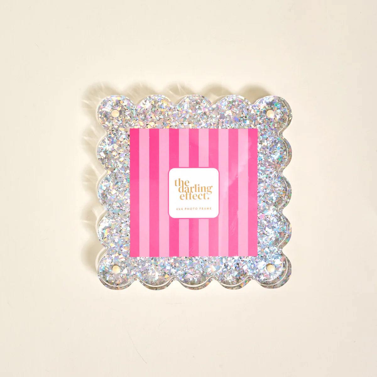 TDE Square Scallop Acrylic Frame