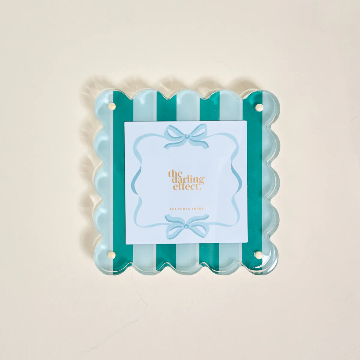 TDE Square Scallop Acrylic Frame