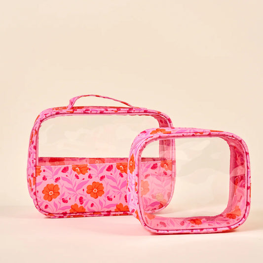 TDE Clearly Chic Cosmetic Bag