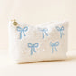 TDE Teddy Pouch | Bows Blue