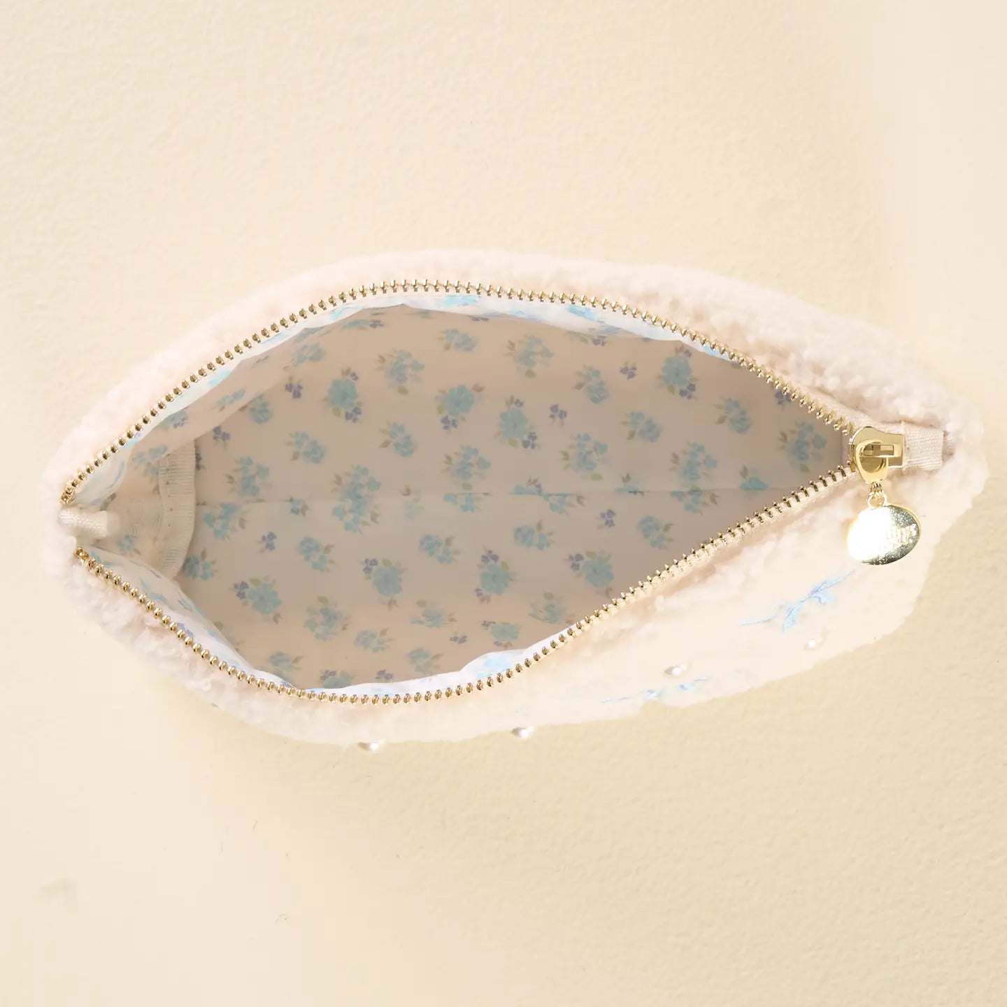TDE Teddy Pouch | Bows Blue