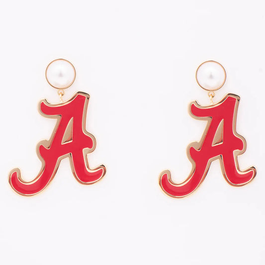 MM Alabama "A" Pearl Dangle