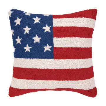PH American Flag Hook Pillow