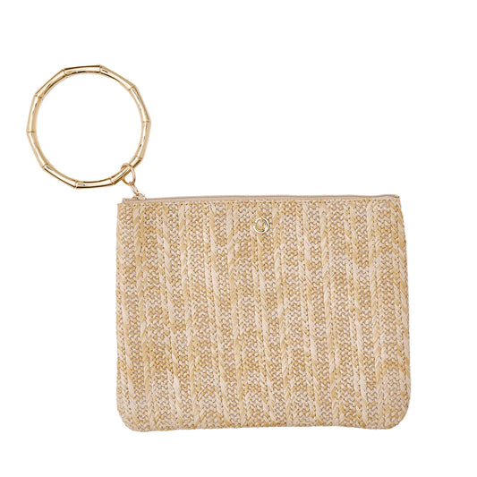 Oventure large Beach Raffia Pouch