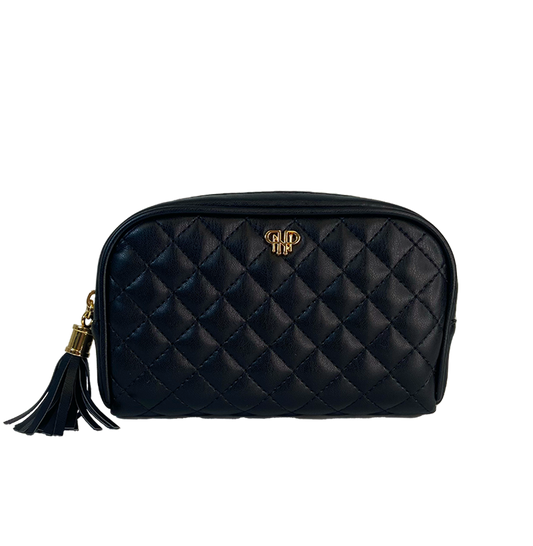 PN SM Makeup Case - Quilted Black